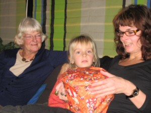 Tussen oma Janny en Esther